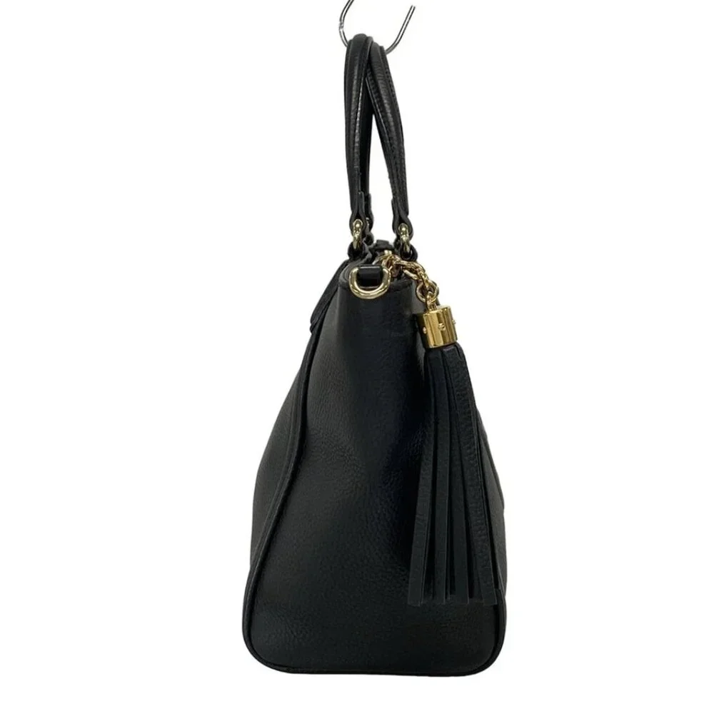 GUCCI Soho Black Leather - Handbag 682-062825 - Picture 4 of 14